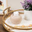 Porte-bougie de Noël en céramique tricoté-240976635-240976634
