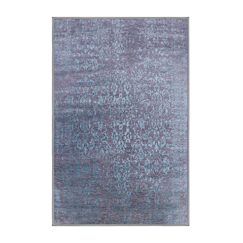 Tapis oriental bleu Hagarville, Rectangle 8 pi x 10 pi