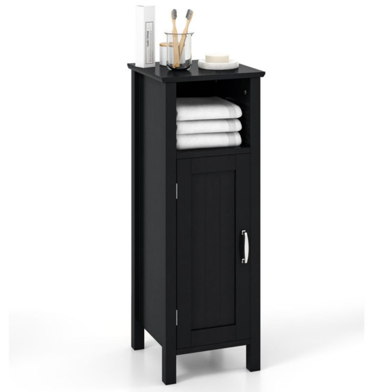 Malyna Linen Cabinet, Black