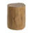 Achilles 16.25'' Rustic Hand-Painted MGO Tree Stump Side Table