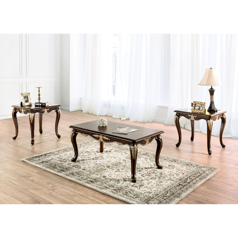 Table basse rectangulaire 1 pièce Traditional
