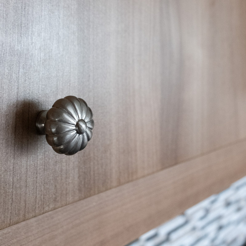 CK Series Knob, Satin Nickel (Pewter), Small