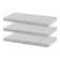 Harbour Housewares - Modern Floating Wall Shelves