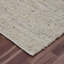 Tapis abstrait beige tissé à la main-1808781957