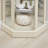 Lighted Glass Display Cabinet Corner Curio Cabinet with Adjustable Shelves Carved Decoration Wine Cabinet Perfect for Home or Office Use