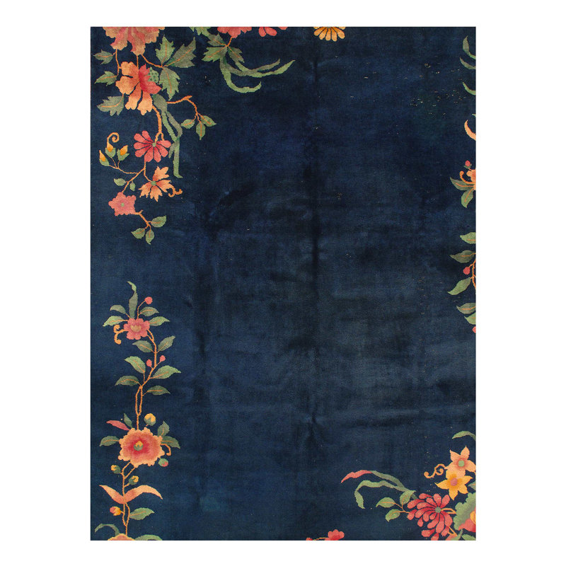One-of-a-Kind Rectangle 8'5" X 11'4" Hand Knotted Area Rug