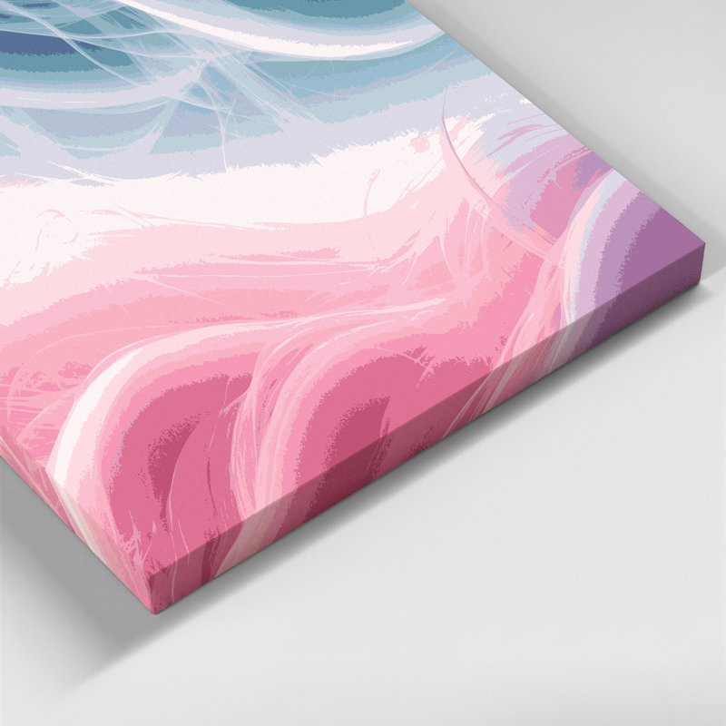 Gradient abstrait 79, toile beige, H 12 po x l 12 po