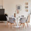 Metal Base Dining Table-994685813