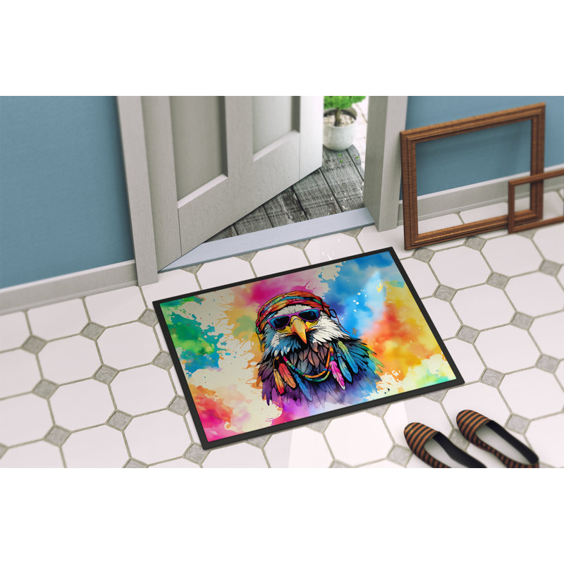 Tapis de porte intérieur antidérapant Thailen Eagle, L 24 po x L 36 po