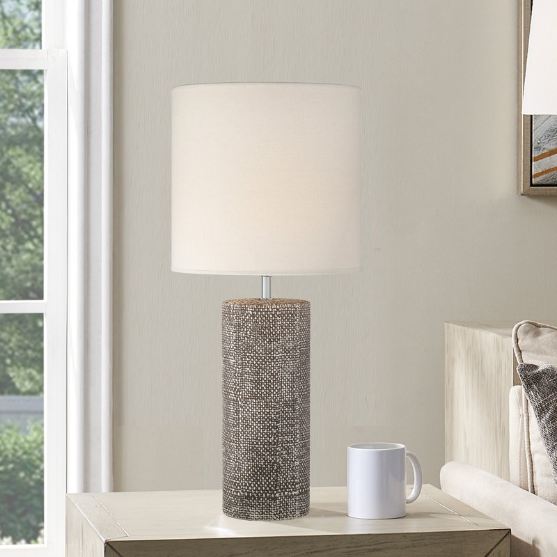 Lampe de table 28,5 po Monstair, Brun