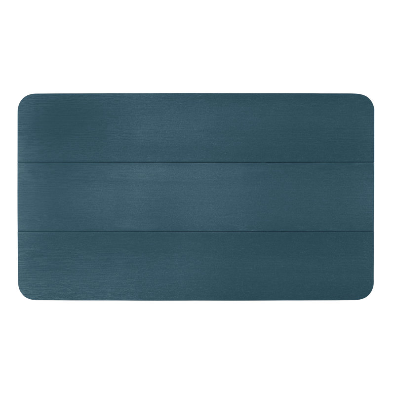 Byrnes Rectangular Outdoor Coffee Table , 31'' in. W 17.75'' in. D, Nantucket Blue