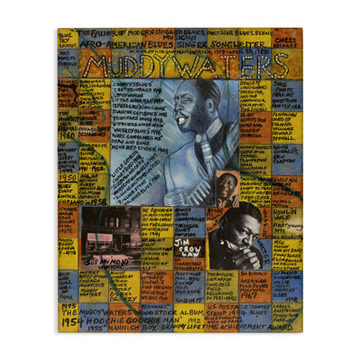 «Muddy Waters Collage» par Sabin