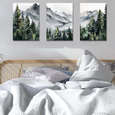 3 Piece Wrapped Canvas Print
