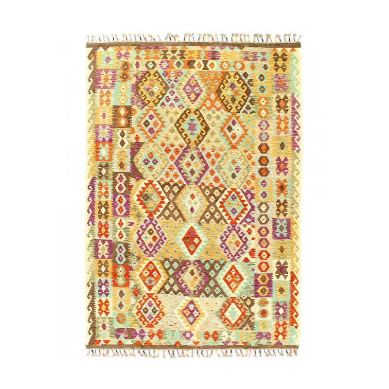 Desiri One-of-a-Kind 9'6'' X 6'6'' Hand Knotted Area Rug