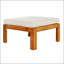 Ensemble de conversation modulaire 5 pièces avec canapé en acacia durable et coussins résistants aux rayons UV