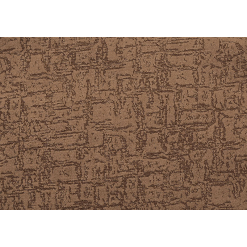 Light Brown Mosaic Velvet Square Accent Pillow 18"