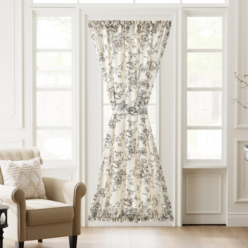 Rideau filtrant Floral