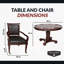 Ensemble de table de poker 2-en-1 Bridgeport