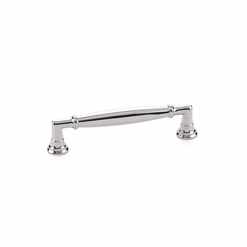 Emtek Westwood Cabinet Pull 6" cc, 4", Polished Nickel