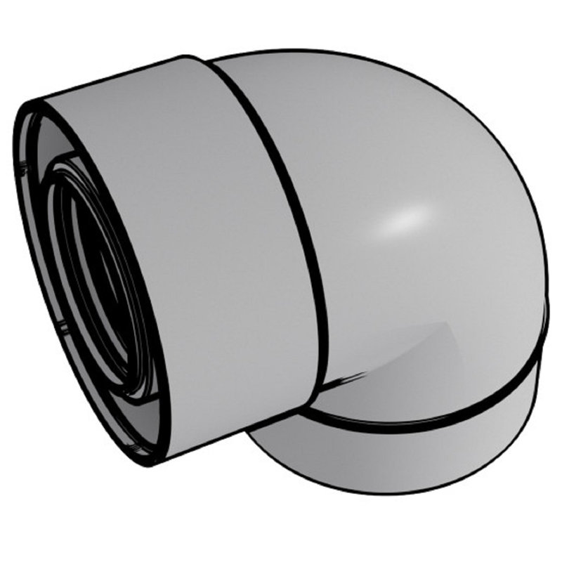 Condensing 90 Degree Elbow
