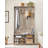 Chalemet Hall Tree 39.4'' Wide with Bench and Shoe Storage-1644278794