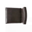 Tabouret de comptoir de 26 po en cuir brun