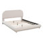 Lit plateforme en tissu d'ameublement Teddy-475627776