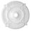 Médaillon de plafond rond à motif de fleurs blanches 30 po Artistry Lighting (ARP26-Q)