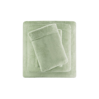 Ensemble de draps en micro peluche Gracie Mills Dashiell