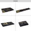 Tapis noir lavable (noir et doré)-525031356