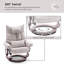 Fauteuil inclinable pivotant Bennith-1067735355