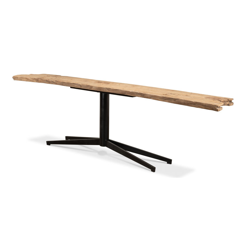 125'' W Solid Wood Console Table