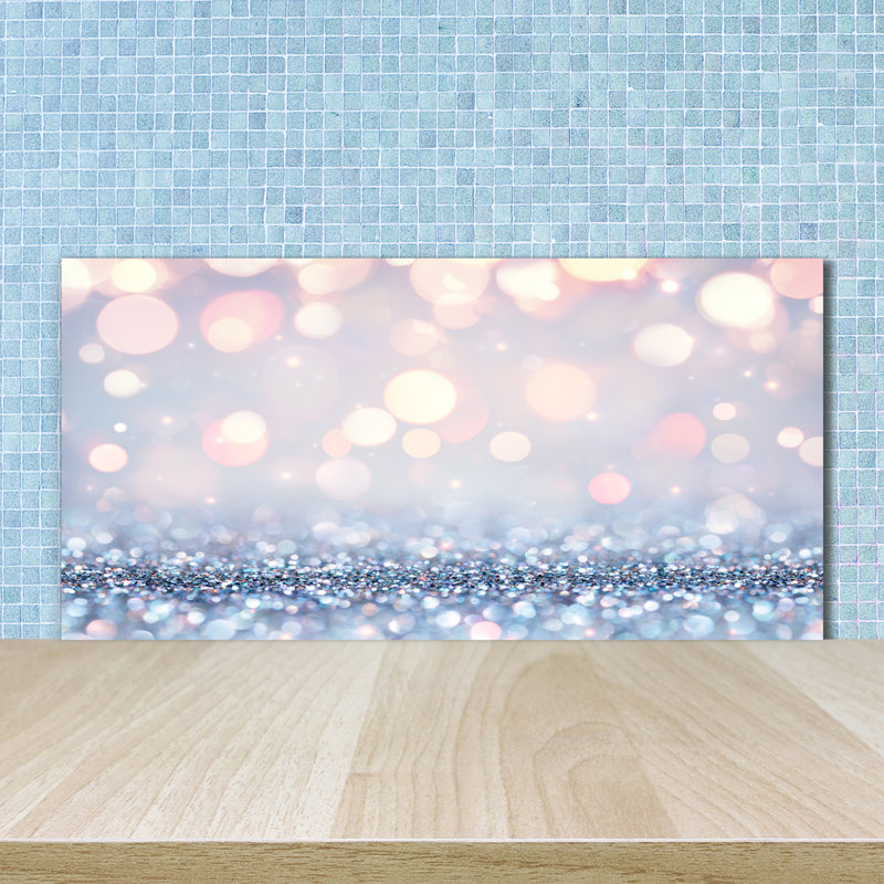 50cm W x 100cm L Glass Peel and Stick Panel