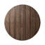 Table basse ronde avec rangement Hexham