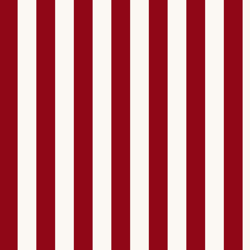 Lit tapissier standard Allis, Très grand californien, Canopy Stripe Red