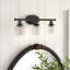 3 Light Seeded Dimmable Vanity Light