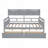 Daybed, Wood Slat Support, with Bedside Shelf and Two Drawers-1269038336-1269038398