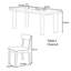 Ensemble de table en bois massif haut de gamme-110732389-110732390