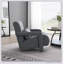 Comfortable Upholstered Accent Chair with Reclining Function and Bluetooth Speakers for Modern Living Room Relaxation-524504137