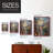 LANDSCAPES Series CCCXCIV Framed Print - Solid Wood-635962865-635962879