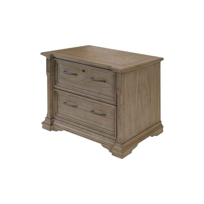 Dravid 38'' Wide 2 -Drawer File Cabinet