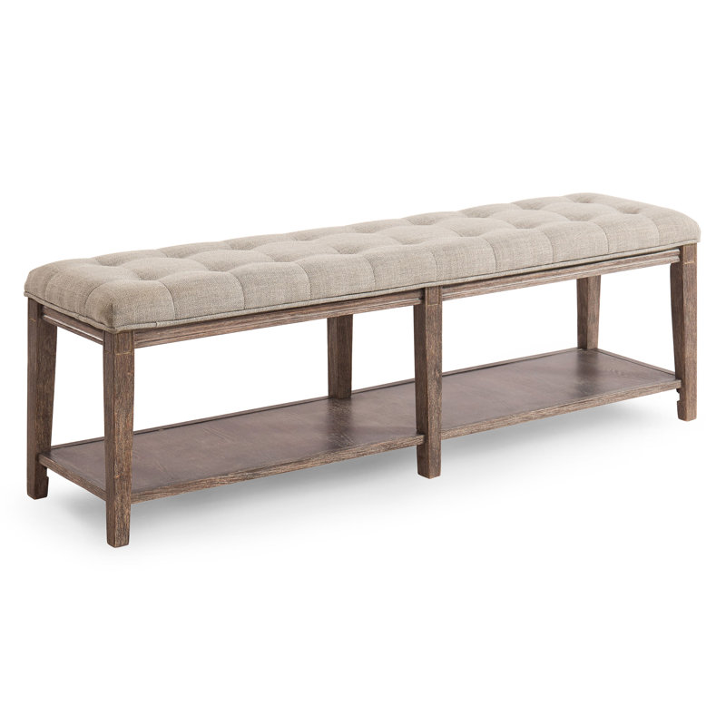 Banc de rangement Tynes, Beige