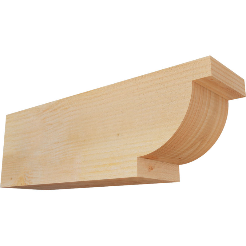 Alpine Rough Sawn, Sapin de Douglas, H 8 po x l 24 po x P 6 po