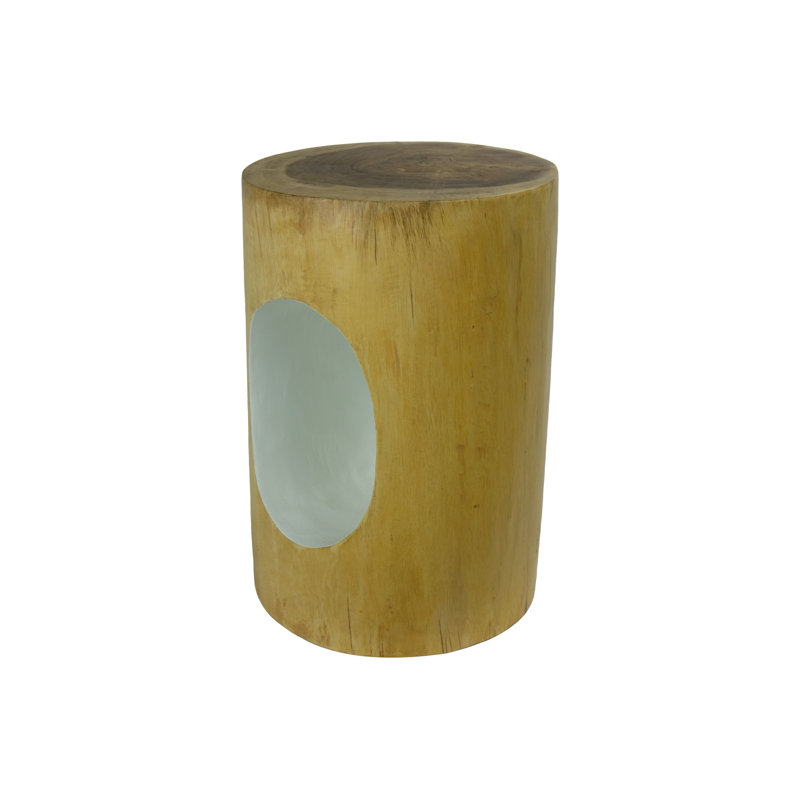 Matus Solid Wood Accent Stool