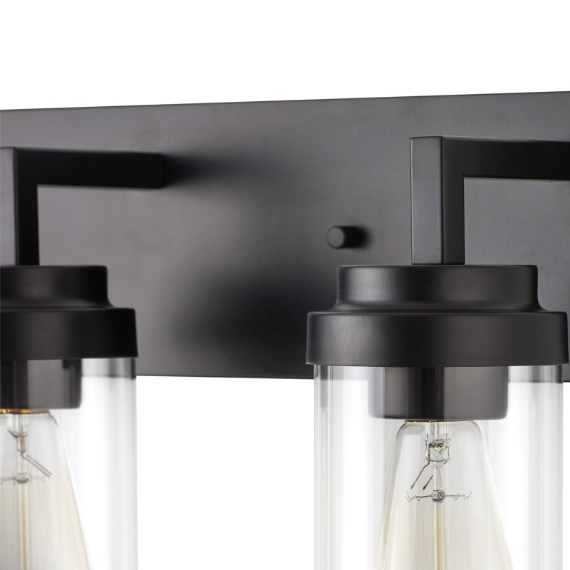 Éclairage pour meuble-lavabo Imko, Noir, 4 lumières