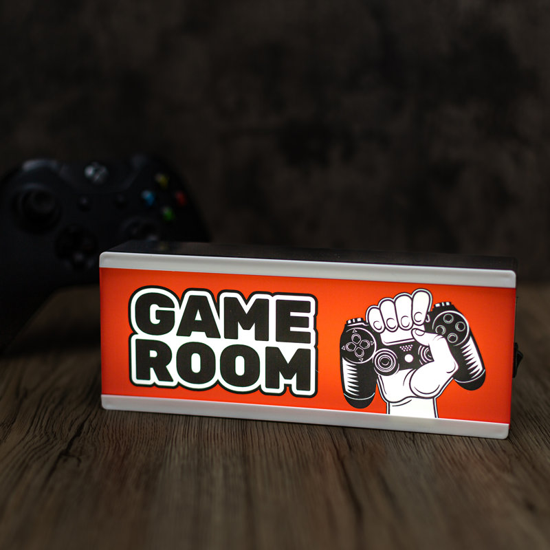 Light Up Room Sign Game Room