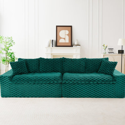 Multifunctional Turtle Velvet , Arrange In Side - By Or Facing Each Other, Comfortable Seating Ergonomic For Relax