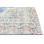 Tapis oriental bleu unique 7X9 One-of-a-Kind