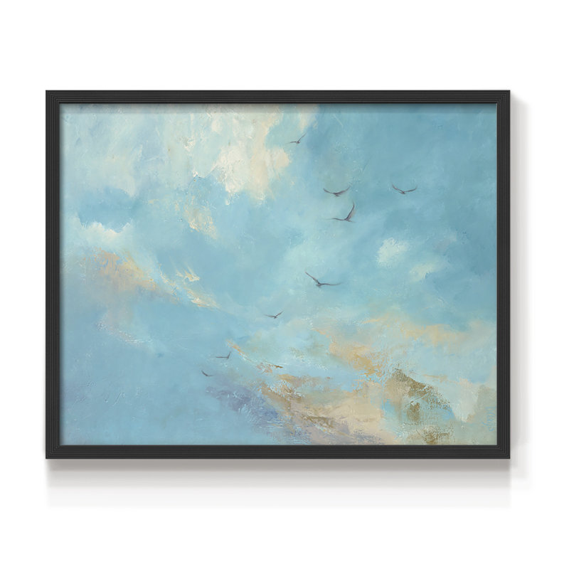 I'll Fly Away -Framed Print - Restickable