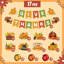Thanksgiving Party Supplies,17pcs Give Thanks Hanging Swirls&Banner Set
